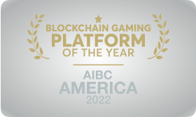 Blockchain Gaming Platform of the Year · AIBC America 2022